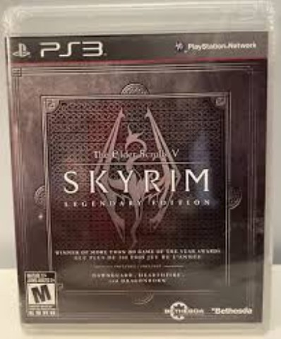 Elder scrolls v skyrim lgndry edition ps