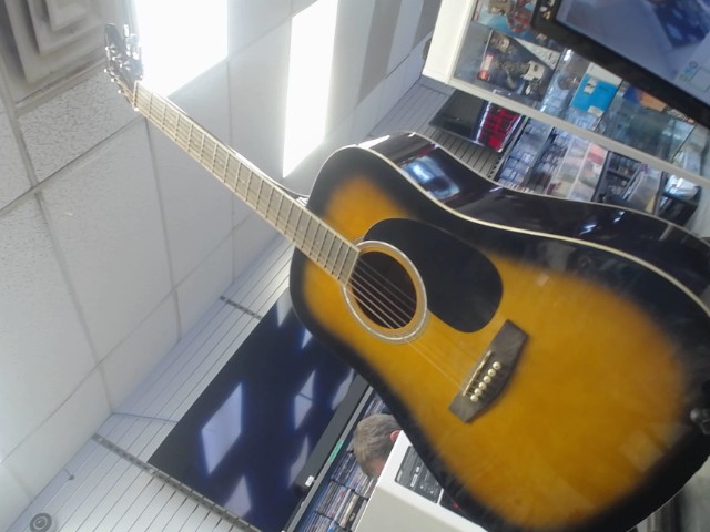 Accoustic guitar sunburst