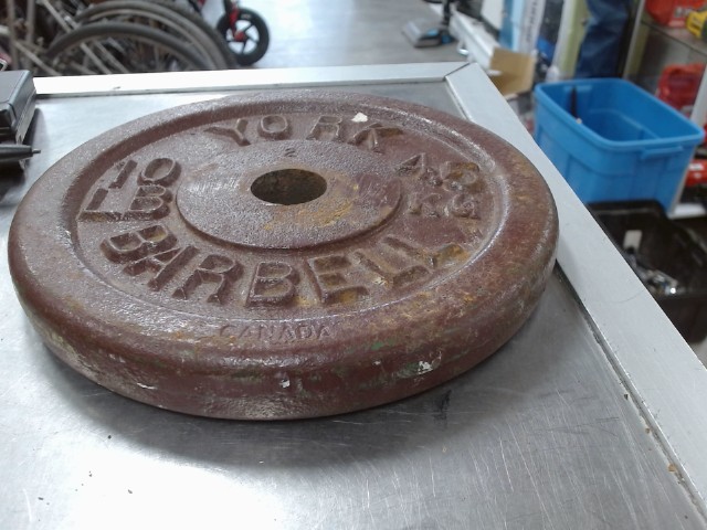 Poids 10lb acier