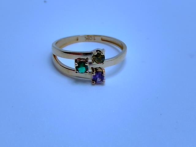 BAGUE EN OR 10KT POUR FEMME