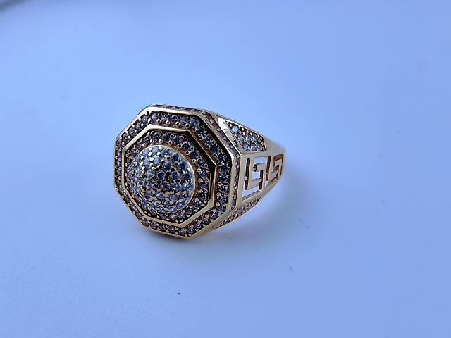 BAGUE EN OR 10KT 
