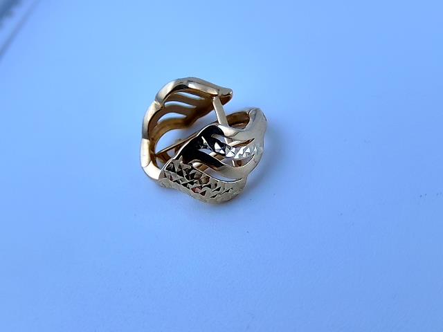 BOUCLES D OREILLES EN OR 10KT