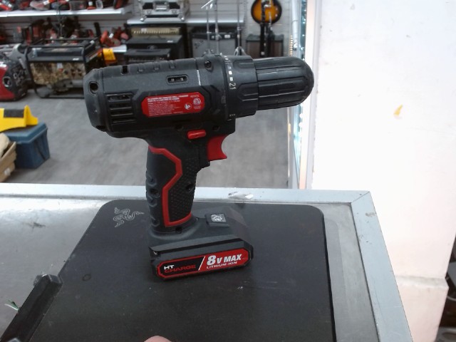 Cordless drill 8v 1.5ah rechargable