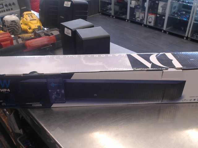 Speaker sound bar dans laq boite