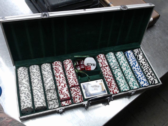 Ensemble de jeton 500 jeton