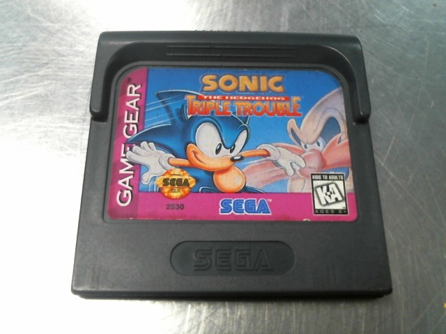 Sonic the hedgehog: triple trouble