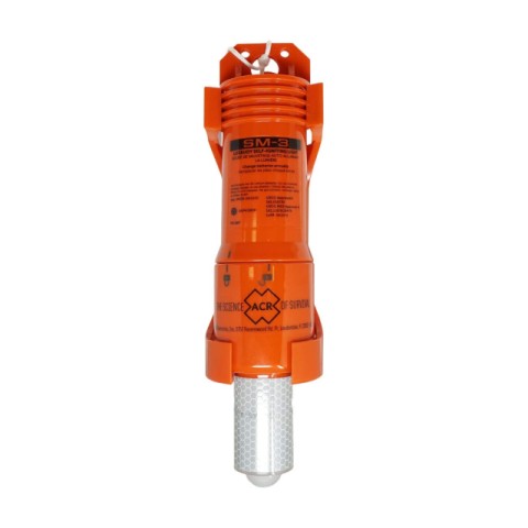 Lifebuoy self-igniting light