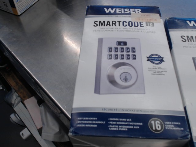 Touchpad electronic deadbolt