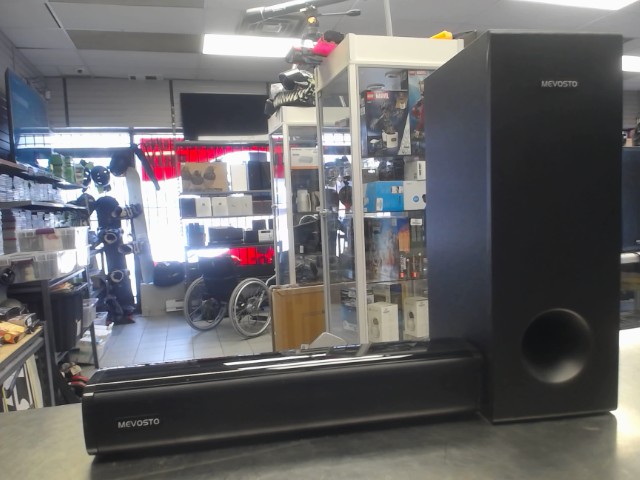 Sound bar + subwoofer (no remote)
