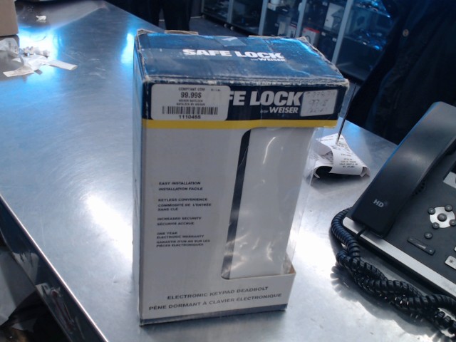 Safelock by weiser new in box