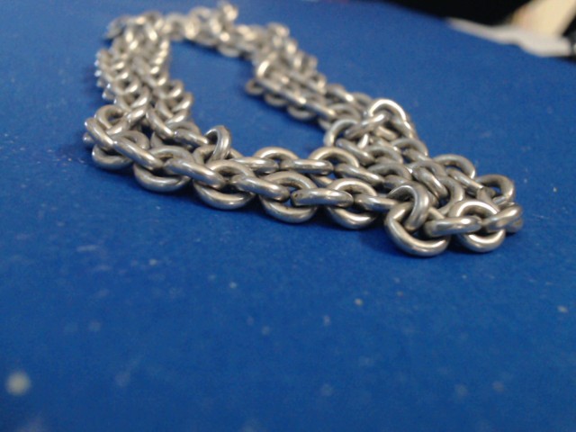 Chaine epaise en argent