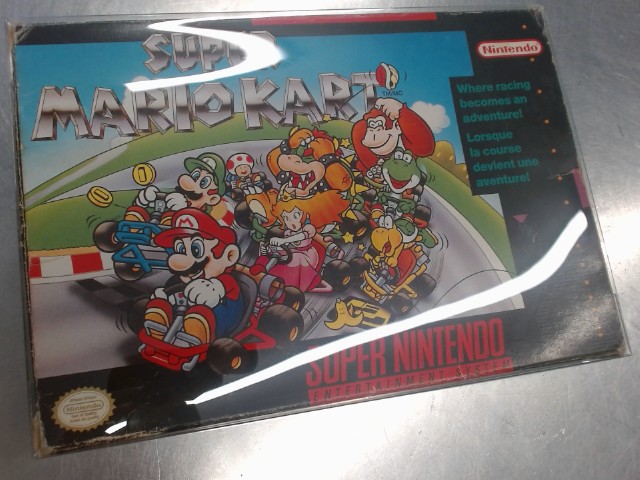Super mario kart snes cib