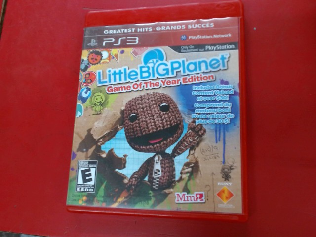 Little big planet game of the year edit.