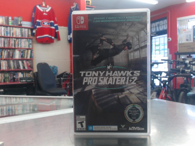 Tony hawk's pro skater 1+2