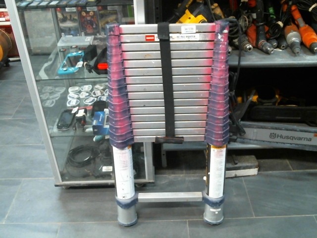 Echelle telescopic 15.5 pieds pink paint
