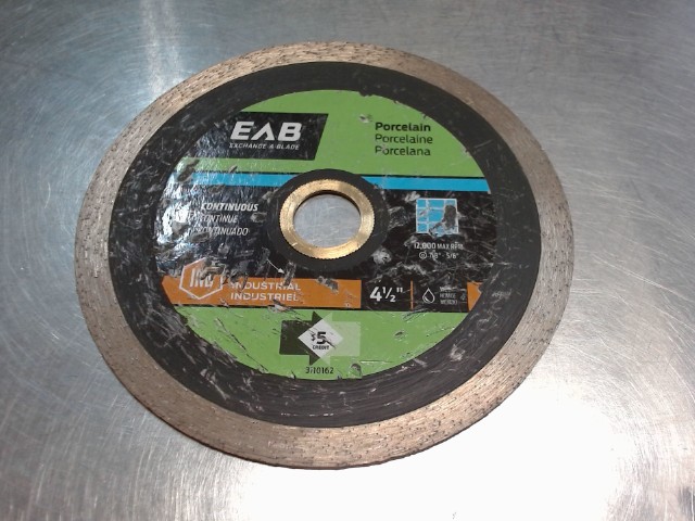 Lame 4-1/2'' porcelaine