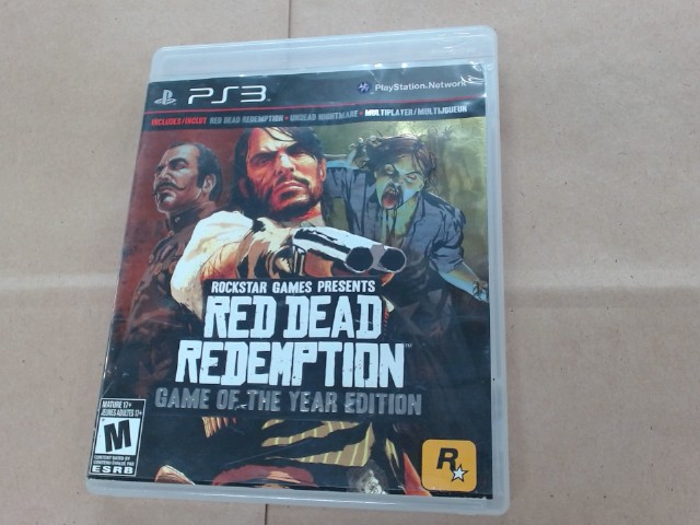 Red dead redemption game of the year