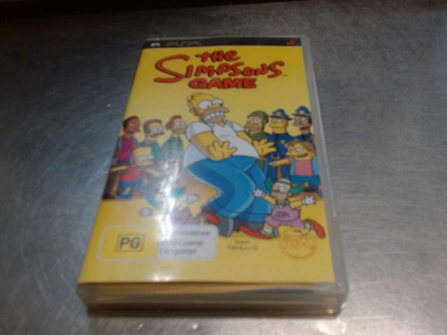 The simpsons game