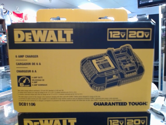 Chargeur a batterie dewalt 6 amp