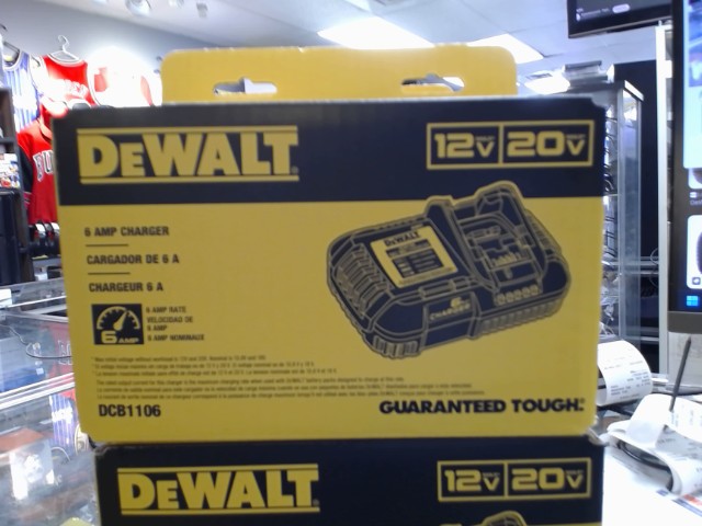 Chargeur a batterie dewalt 6 amp