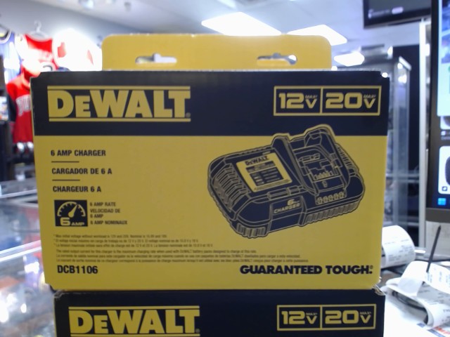 Chargeur a batterie dewalt 6 amp