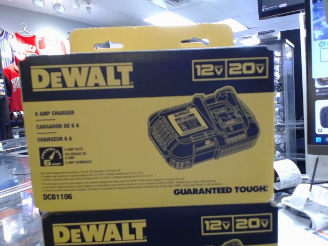 Chargeur a batterie dewalt 6 amp