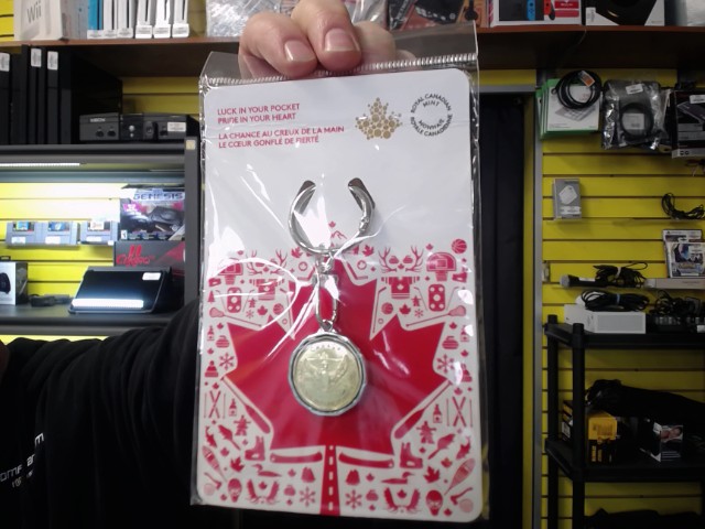 2026 $1 coin lucky loonie in keychain