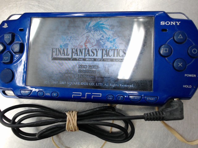 Psp cobalt avec power supply sans batt.