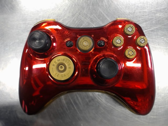 Manette xbox 360 custom avec vrai balle