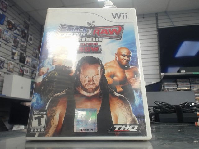 Smack down vs raw 2008 featuring ecw