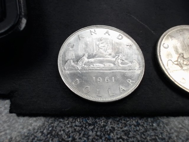 Piece en argent canadien 1961