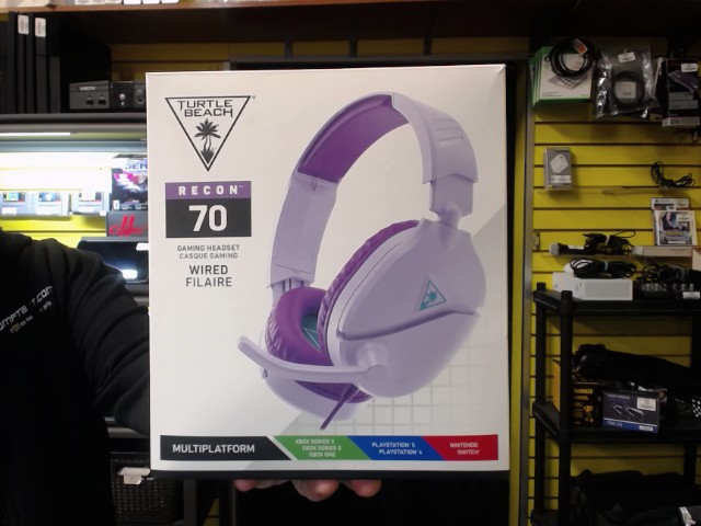 Casque gaming filaire dans boite