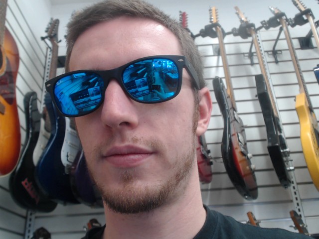 Rayband polarise verres bleues