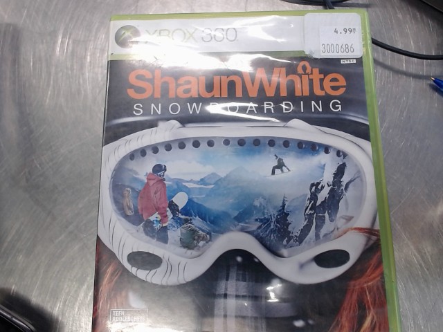 Shaun white snowboarding