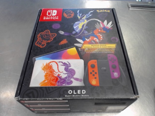 Switch oled dans boite pokemon s&v editi