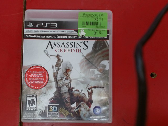 Assasins creed iii