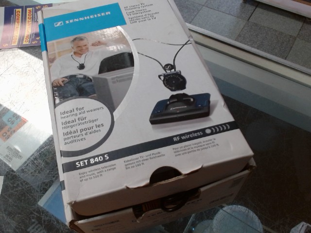 Systeme decoute stereo sans fils pour tv