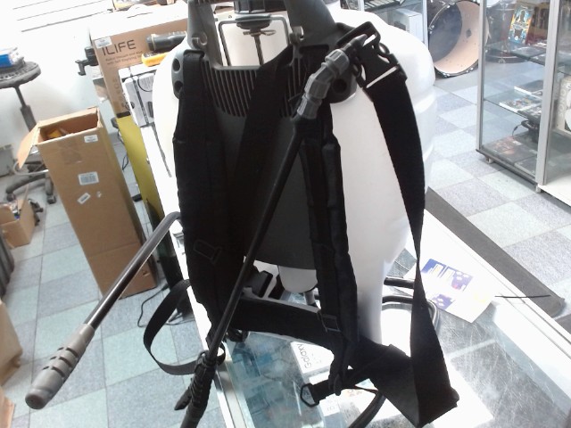 Backpack sprayer used