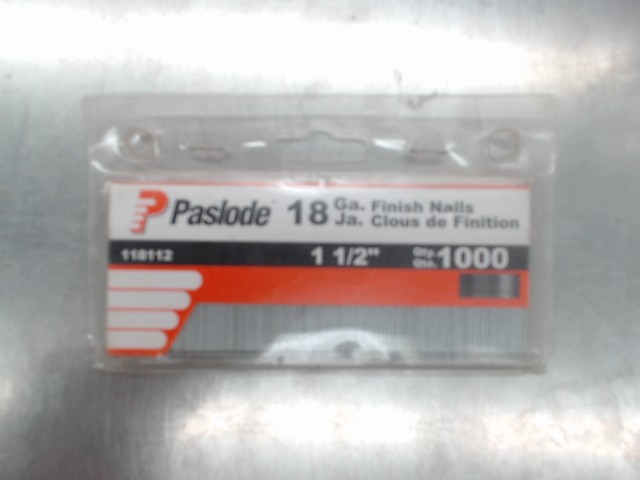 Clous de finition paslode 1 1/2'' 18ga