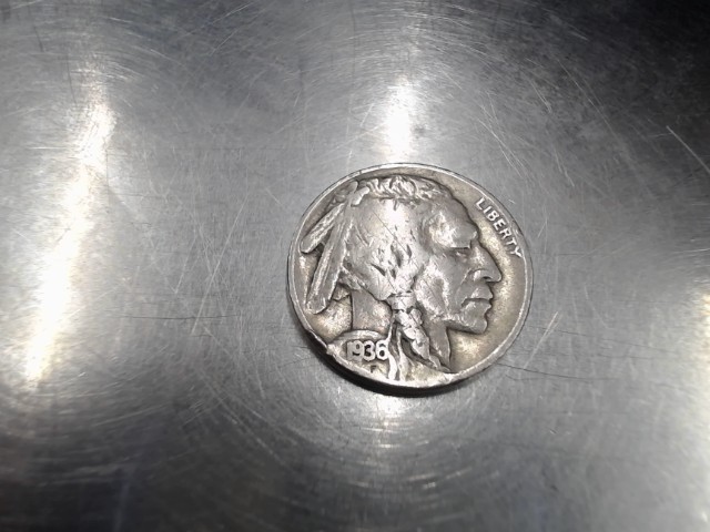 5 cent coin usa 1936