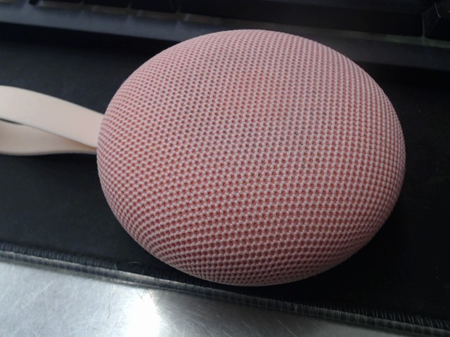 Petit speaker rond rose bluetooth