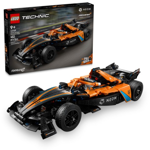 Lego technic neom mclaren formula e team