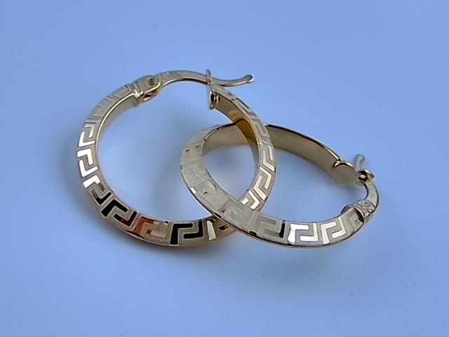 BOUCLES D OREILLES EN OR 10KT