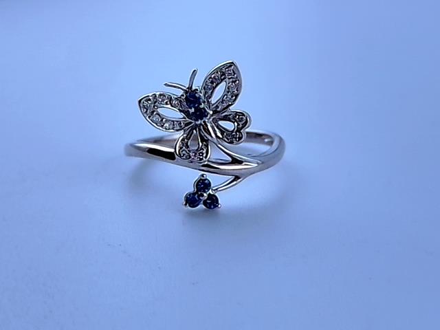 BAGUE EN OR 14KT AVEC DIAMANTS