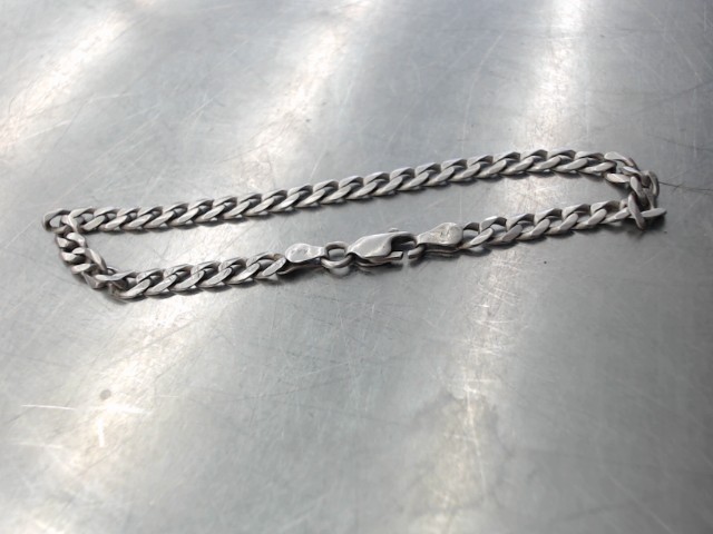 Bracelet en argent gourmette