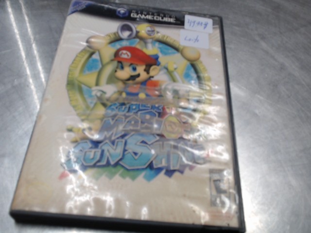 Jeu gamecube super mario sunshine