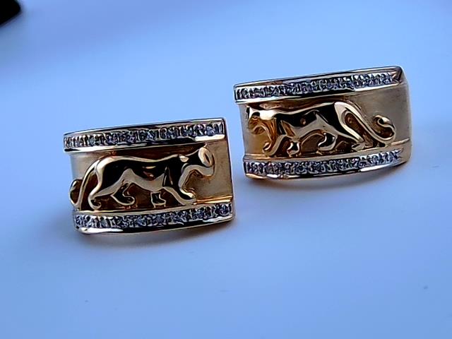 BOUCLES D OREILLES EN OR 18KT