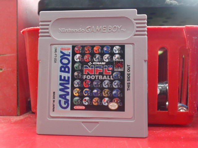 Nfl football pour gameboy