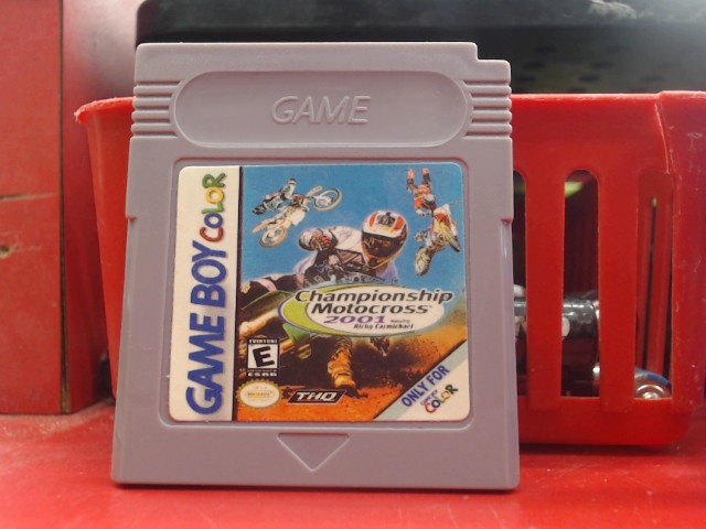 Championship motocross 2001 gameboy colo