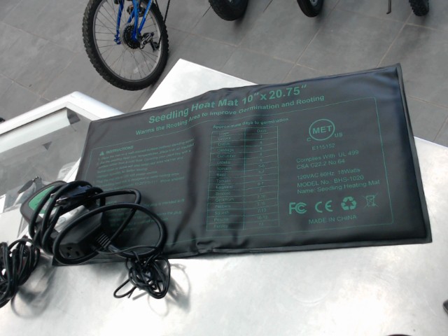 Tapis chauffant pour plante